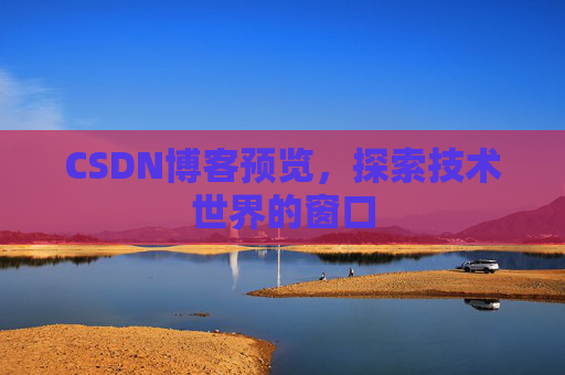CSDN博客预览,探索技术世界的窗口